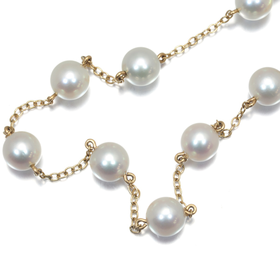 MIKIMOTO(ミキモト)のミキモト ブレスレット パール 真珠 5.8mm ステーション K14YG  レディースのアクセサリー(ブレスレット/バングル)の商品写真