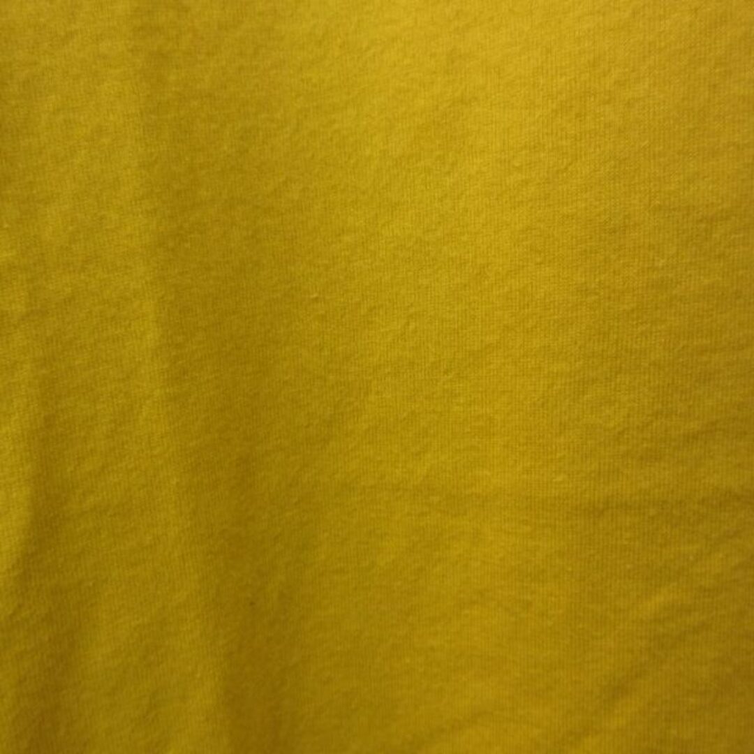 ATTACHIMENT(アタッチメント)のアタッチメント Tシャツ カットソー 無地 ラウンドネック 長袖 黄 3 メンズのトップス(Tシャツ/カットソー(七分/長袖))の商品写真
