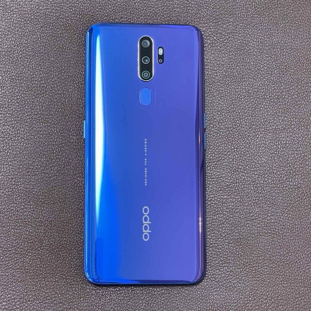 OPPO(オッポ)のOPPO オッポ A5 2020 楽天版 64GB ブルー CPH1943 SI スマホ/家電/カメラのスマートフォン/携帯電話(スマートフォン本体)の商品写真