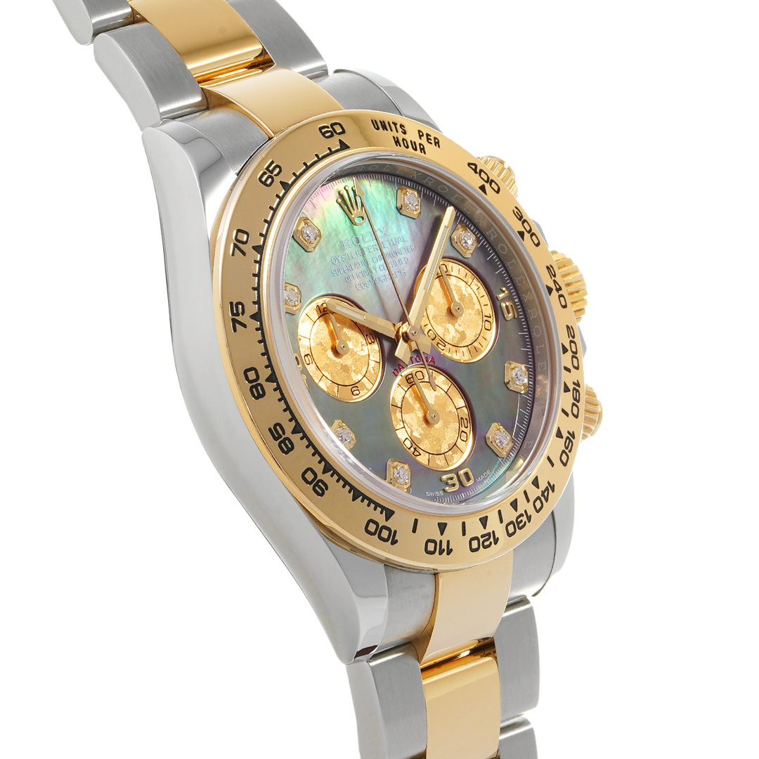 ROLEX(ロレックス)の中古 ロレックス ROLEX 116503NG ランダムシリアル ブラックシェル /ゴールドクリスタル/ダイヤモンド メンズ 腕時計 メンズの時計(腕時計(アナログ))の商品写真