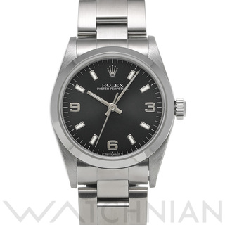 ロレックス(ROLEX)の中古 ロレックス ROLEX 77080 A番(1999年頃製造) ブラック ユニセックス 腕時計(腕時計)