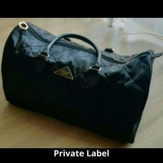 プライベートレーベル(PRIVATE LABEL)のPrivate Label  バッグ　黒(ボストンバッグ)