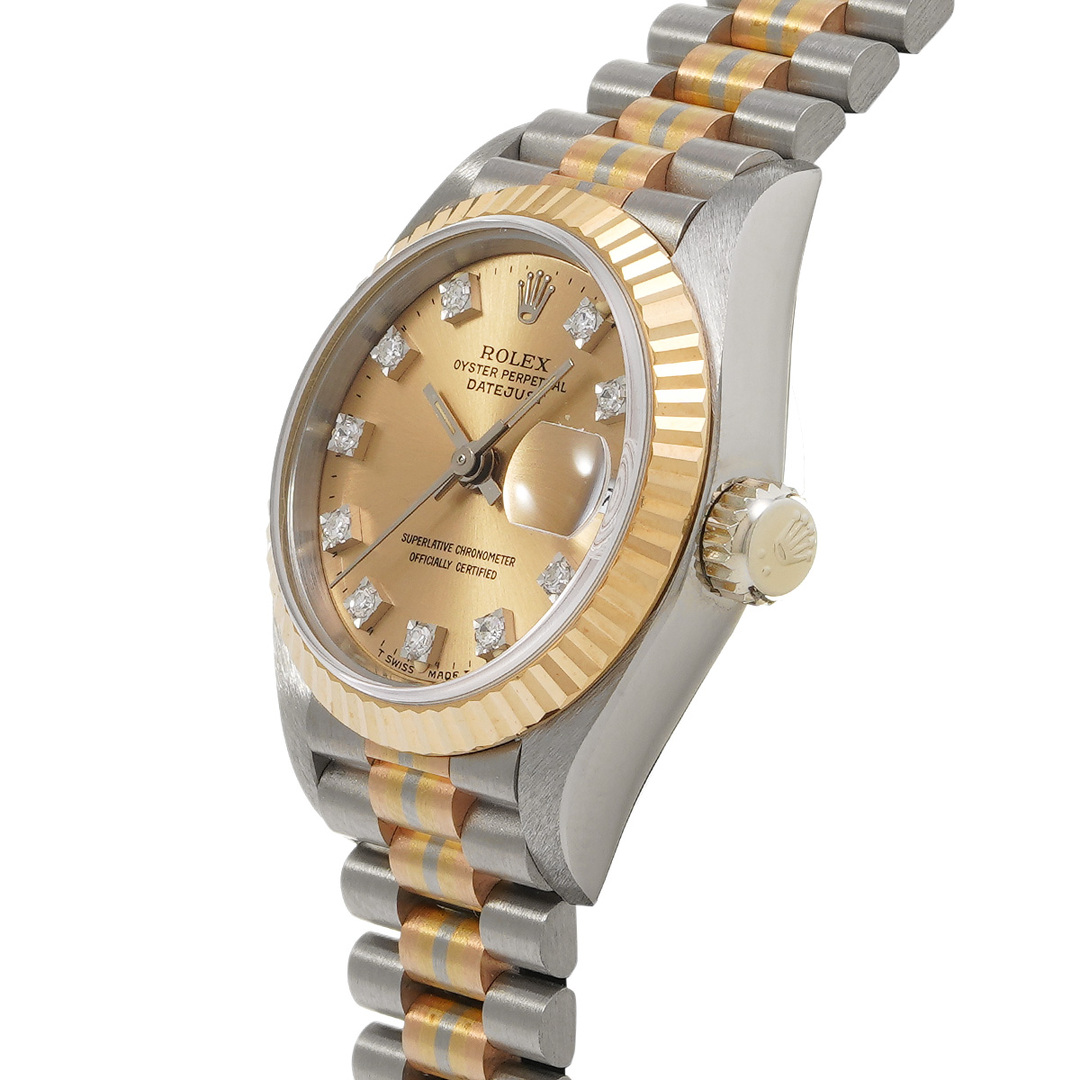 ROLEX(ロレックス)の中古 ロレックス ROLEX 69179BIC E番(1991年頃製造) シャンパン /ダイヤモンド レディース 腕時計 レディースのファッション小物(腕時計)の商品写真