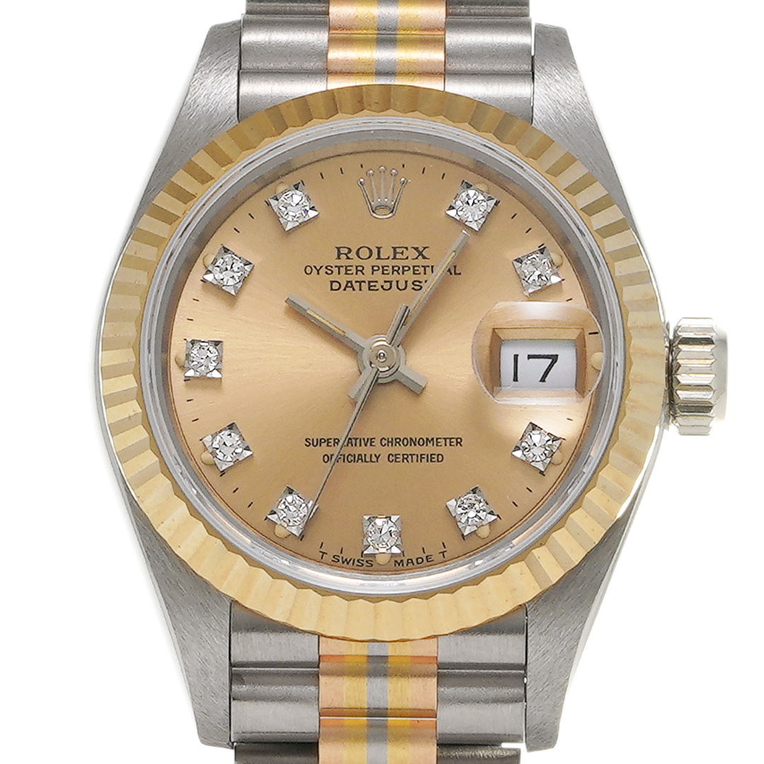 ROLEX(ロレックス)の中古 ロレックス ROLEX 69179BIC E番(1991年頃製造) シャンパン /ダイヤモンド レディース 腕時計 レディースのファッション小物(腕時計)の商品写真