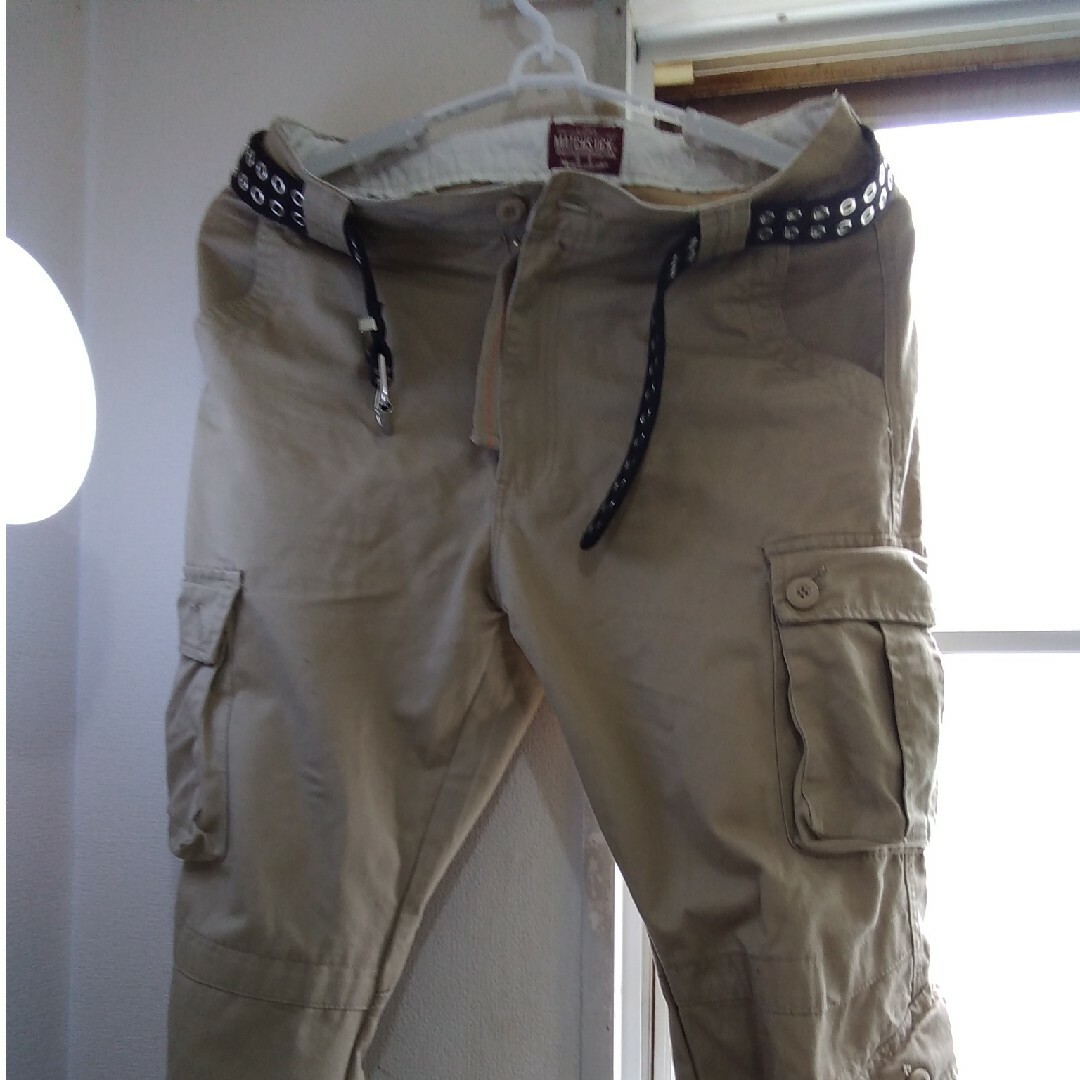 03/12 火 15時迄 カーゴパンツ メンズ ズボン WORK PANTS L メンズのパンツ(ワークパンツ/カーゴパンツ)の商品写真