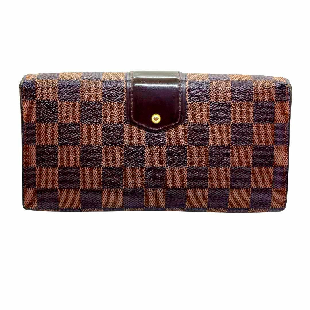 LOUIS VUITTON(ルイヴィトン)の一点物 正規品 ルイヴィトン 財布  ポルトフォイユ システィナ ダミエ レディースのファッション小物(財布)の商品写真