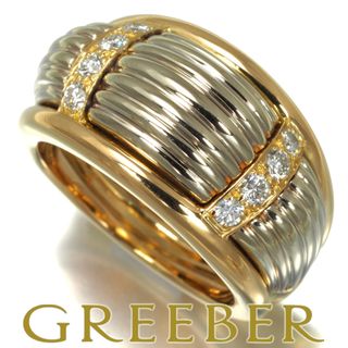 ヴァンクリーフアンドアーペル(Van Cleef & Arpels)のヴァンクリーフ&アーペル リング ダイヤ ダイヤモンド コンビカラー 12号 K18YG/WG (リング(指輪))