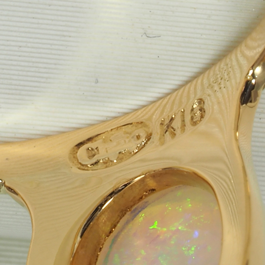 オパール リング K18YG オパール リング K18YG