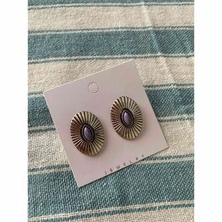 ピアス　シルバーピアス　ターコイズ(ピアス)