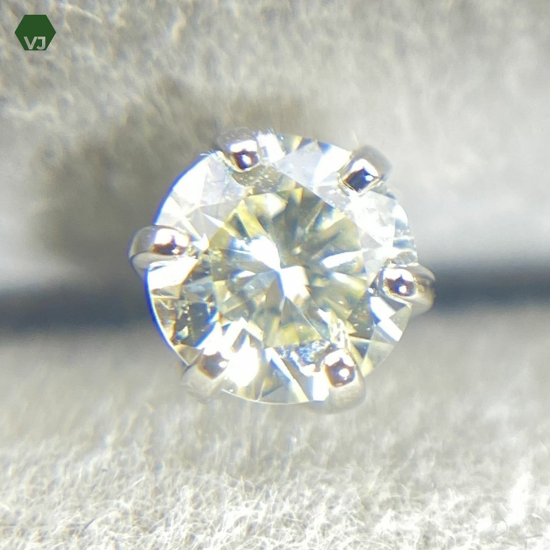 25‐21】一粒 ダイヤモンド ピアスD0.25ct×2【中古】【PT900】の 25‐21】一粒 ダイヤモンド ピアスD0.25ct×2【中古】【PT900】の