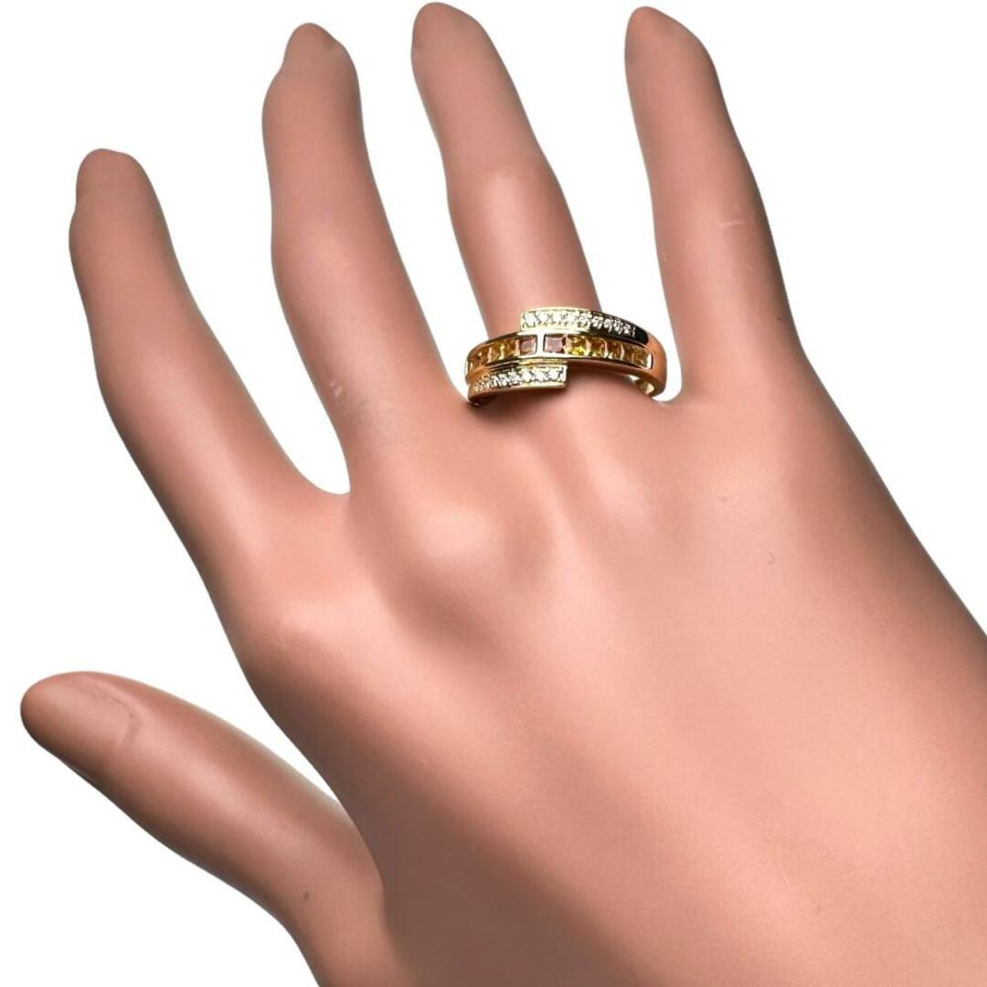 リング・指輪  K18 イエローサファイア レディースのアクセサリー(リング(指輪))の商品写真