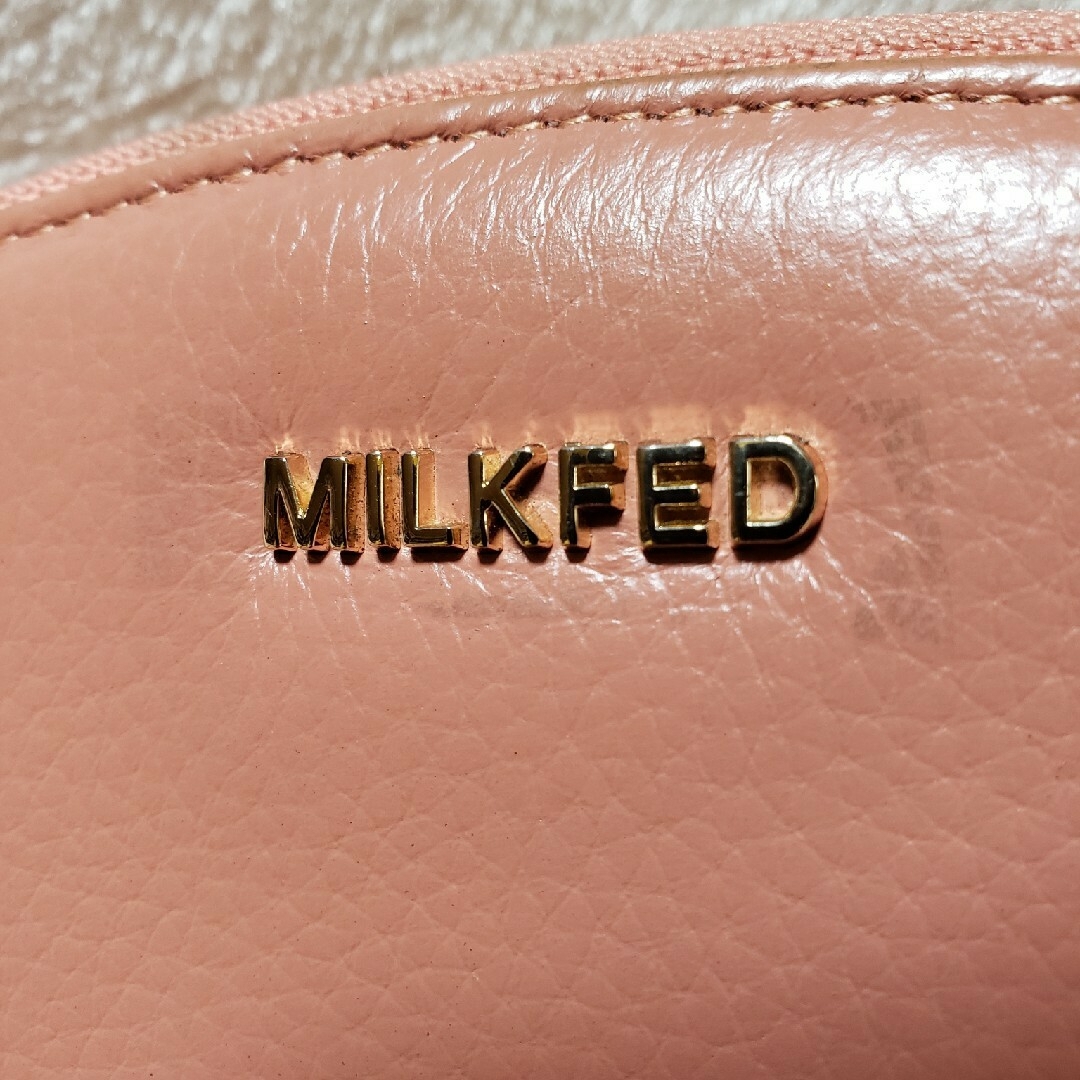 MILKFED.(ミルクフェド)の《中古品》MILKFED. 長財布 サーモンピンク レディースのファッション小物(財布)の商品写真