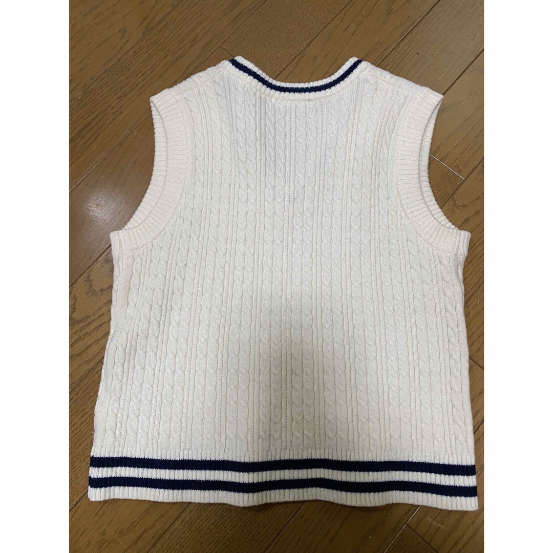 polo ベスト　100センチ キッズ/ベビー/マタニティのキッズ服女の子用(90cm~)(ジャケット/上着)の商品写真