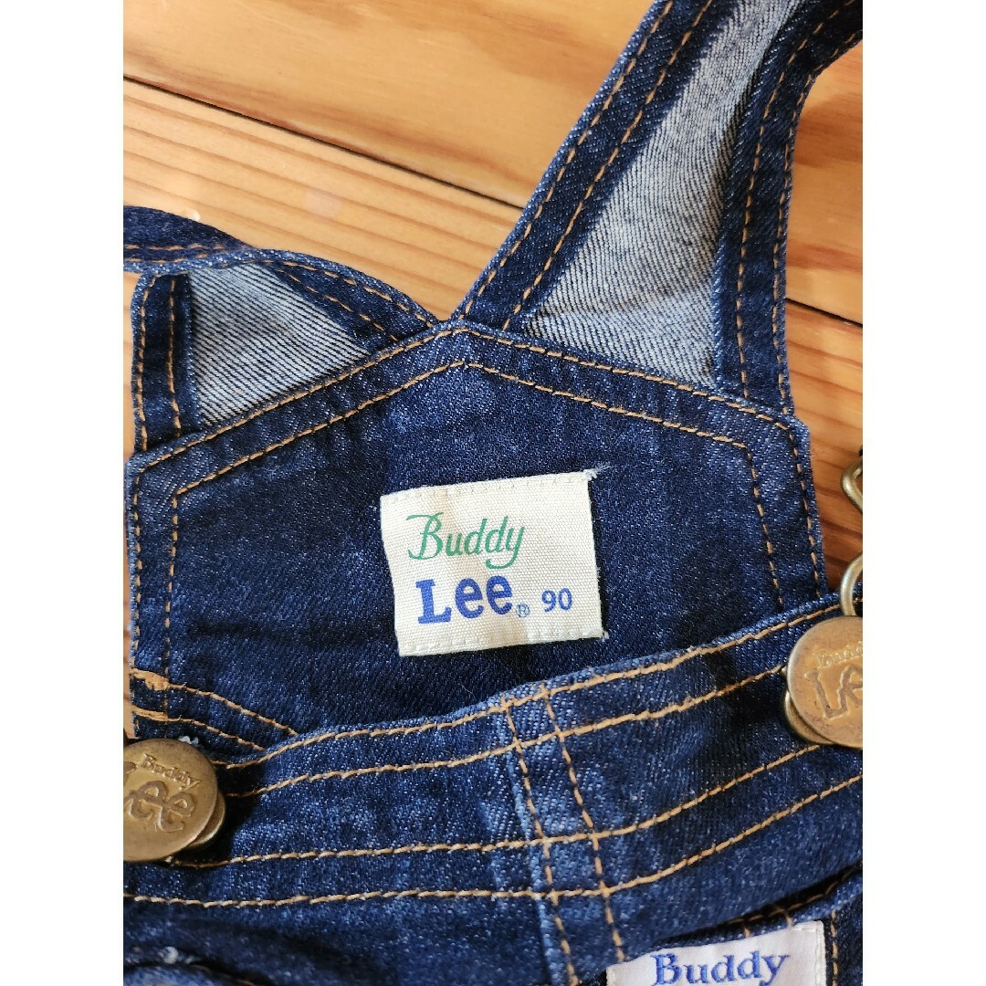 Buddy Lee(バディーリー)のBuddy Lee　リー　デニム　オーバーオール　スカート キッズ/ベビー/マタニティのキッズ服女の子用(90cm~)(ワンピース)の商品写真