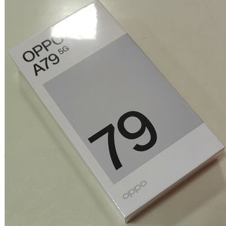 オッポ(OPPO)のOPPO A79 5G A303OP ミステリーブラック ワイモバイル SIMフ(スマートフォン本体)