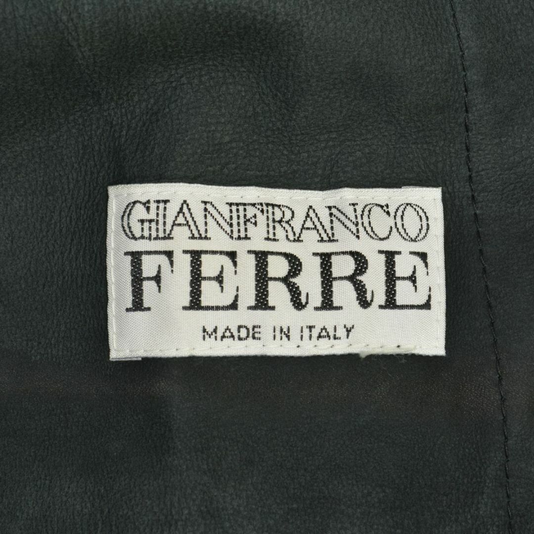 Gianfranco FERRE(ジャンフランコフェレ)の【GIANFRANCOFERRE】レザーコート メンズのジャケット/アウター(その他)の商品写真