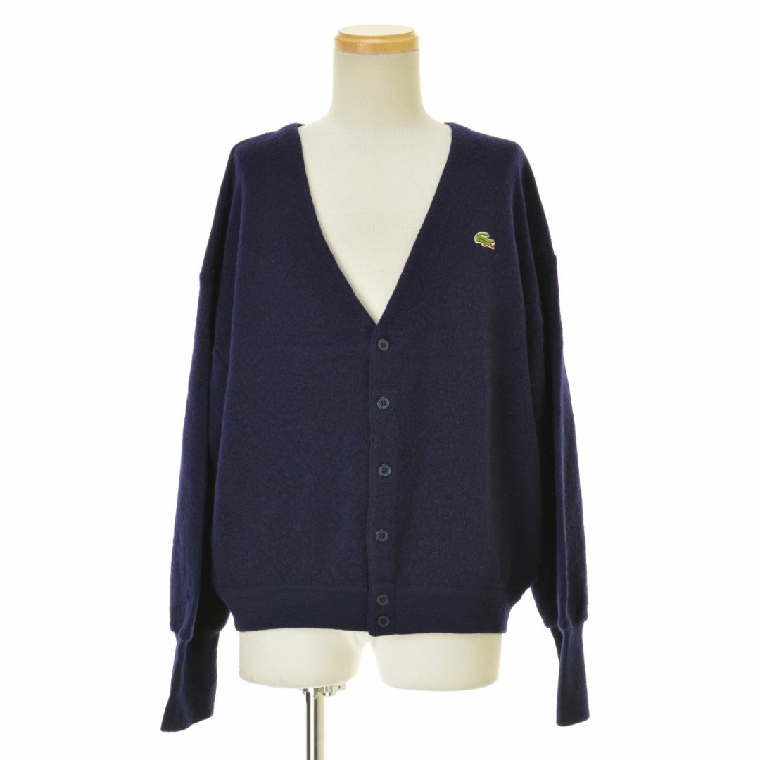 LACOSTE - 【LACOSTE】〜80s フランス製 CHEMISE ウールニット LACOSTE - 【LACOSTE】〜80s フランス製 CHEMISE ウールニット