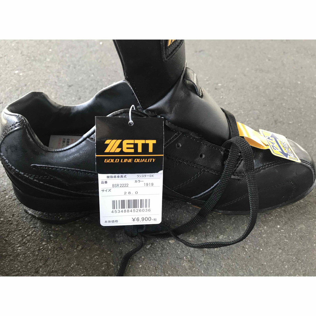 ZETT(ゼット)の限定値下げ ZETT baseball spikes 28.0 スポーツ/アウトドアの野球(シューズ)の商品写真