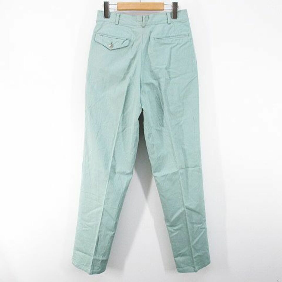 Paul Smith(ポールスミス)のポールスミス ロング丈 テーパードパンツ 麻 リネン 30 ミントグリーン 緑 メンズのパンツ(スラックス)の商品写真