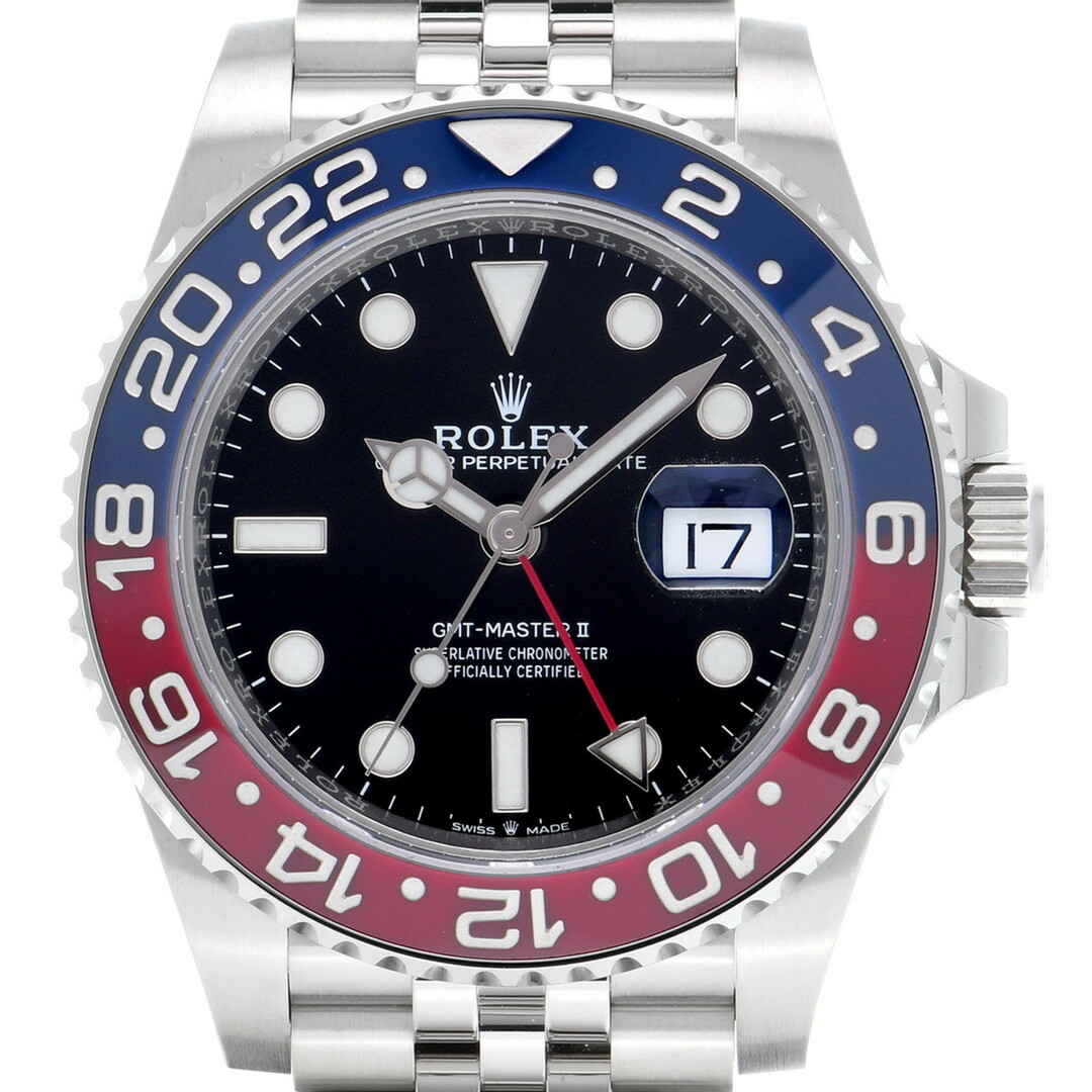 ROLEX(ロレックス)の中古 ロレックス ROLEX 126710BLRO ランダムシリアル ブラック メンズ 腕時計 メンズの時計(腕時計(アナログ))の商品写真