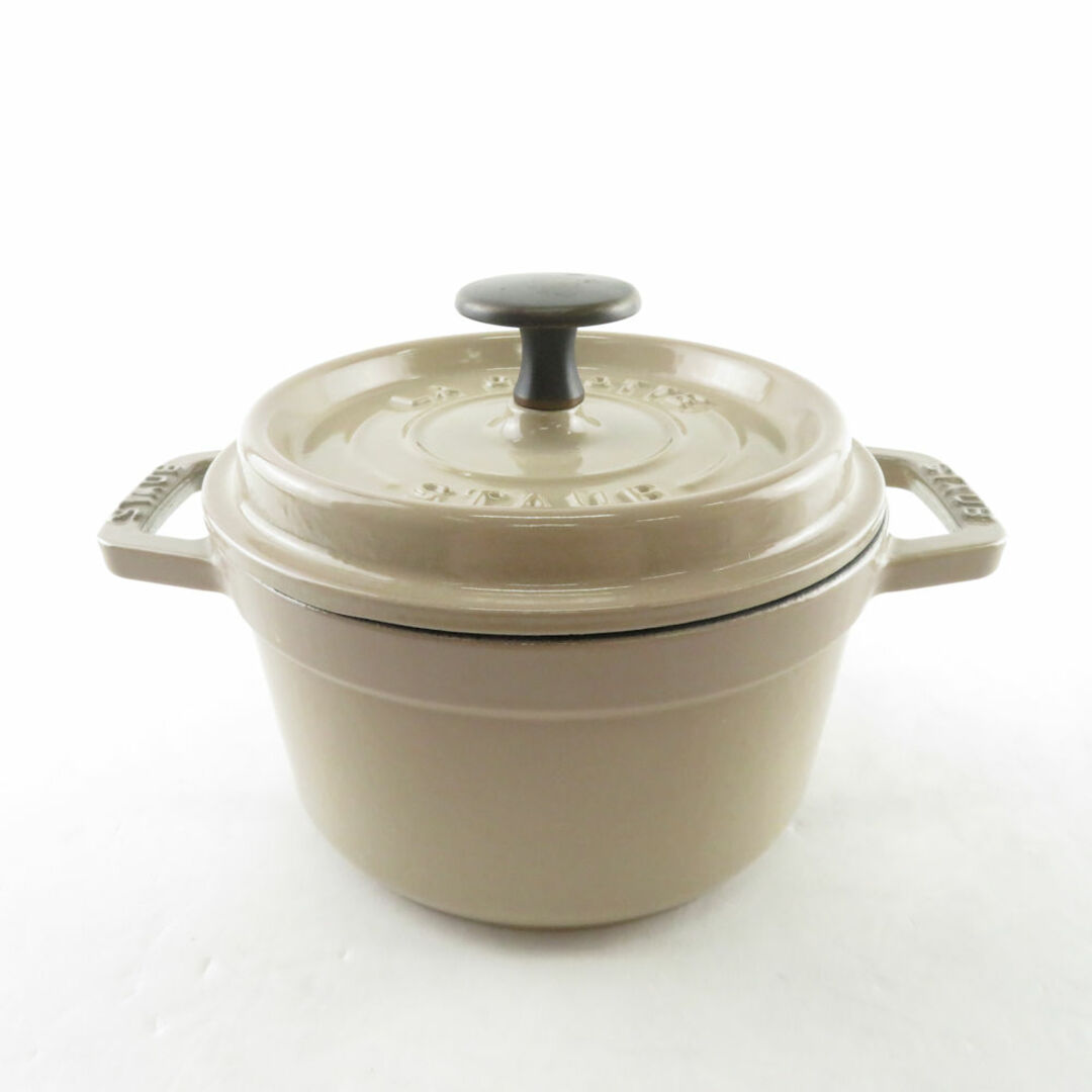 STAUB 鋳物ホーロー鍋 ピコ・ココット 14 CM, ラウンド STAUB 鋳物ホーロー鍋 ピコ・ココット 14 CM, ラウンド