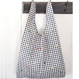 バグゥ(BAGGU)の【新品未使用】Baggu スタンダード チェック(エコバッグ)