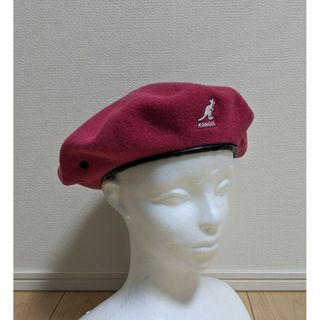 カンゴール(KANGOL)のS 新品 KANGOL SMU WOOL BIG MONTY K3332SM 桃(ハンチング/ベレー帽)