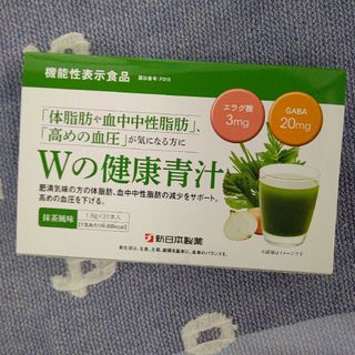 シンニホンセイヤク(Shinnihonseiyaku)の新日本製薬 Wの健康青汁 1箱 1.8g×31本入り(青汁/ケール加工食品)