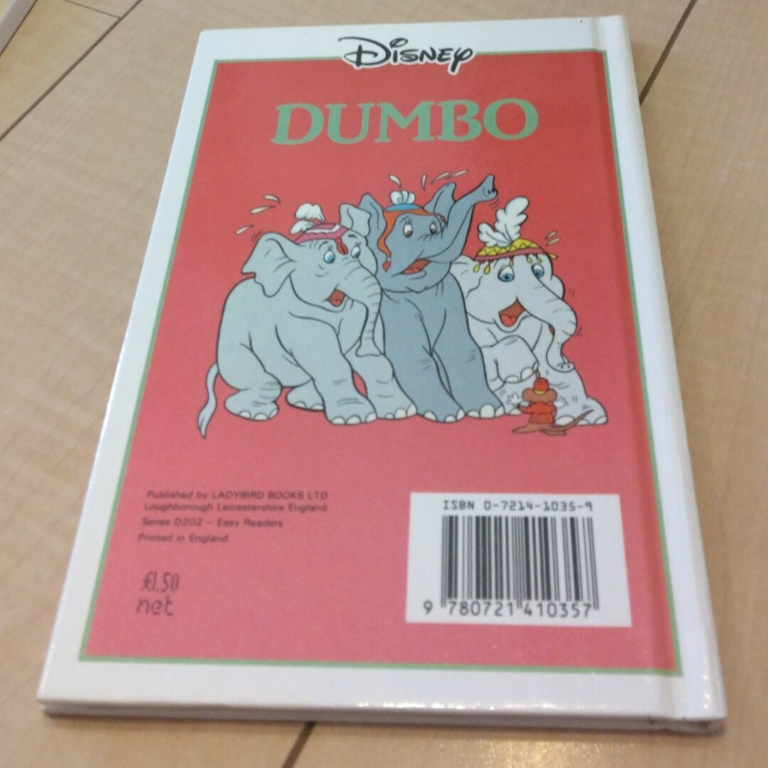 Disney(ディズニー)のDUMBO　ダンボ　英語　本 エンタメ/ホビーの本(絵本/児童書)の商品写真