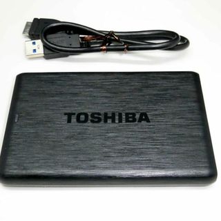 トウシバ(東芝)のTOSHIBA ポータブル外付けHDD 1TB(PC周辺機器)