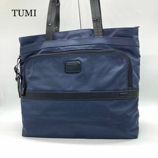 トゥミ(TUMI)の【極美品】TUMI トゥミ SOPHNET別注 ビジネス トートバッグ ネイビー(ビジネスバッグ)