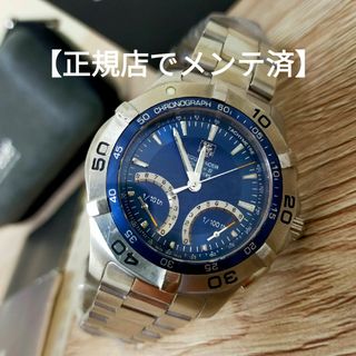 TAG Heuer - 【土日セール中！】【正規店でメンテ済】タグホイヤー アクアレーサー キャリバーS