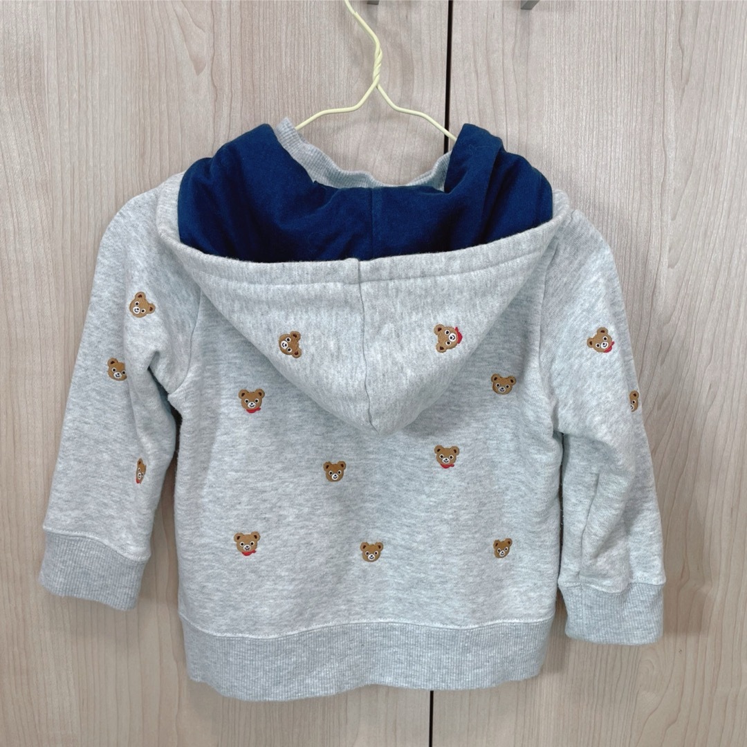 mikihouse(ミキハウス)のミキハウス　パーカー　　サイズ90 キッズ/ベビー/マタニティのキッズ服男の子用(90cm~)(ジャケット/上着)の商品写真