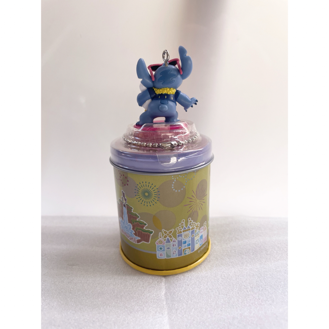 STITCH(スティッチ)の未使用　東京ディズニーランド　スティッチ　キーホルダー　マスコット　缶 エンタメ/ホビーのおもちゃ/ぬいぐるみ(キャラクターグッズ)の商品写真