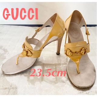 グッチ(Gucci)の【最終値下げ】GUCCI グッチ　ホースビット　サンダル　23.5cm(サンダル)