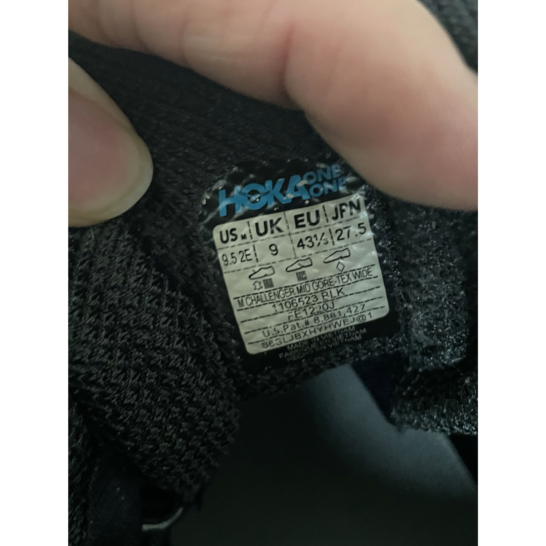 HOKA ONE ONE(ホカオネオネ)のHOKA ホカ チャレンジャー MID GORE-TEX 27.5センチ メンズの靴/シューズ(スニーカー)の商品写真