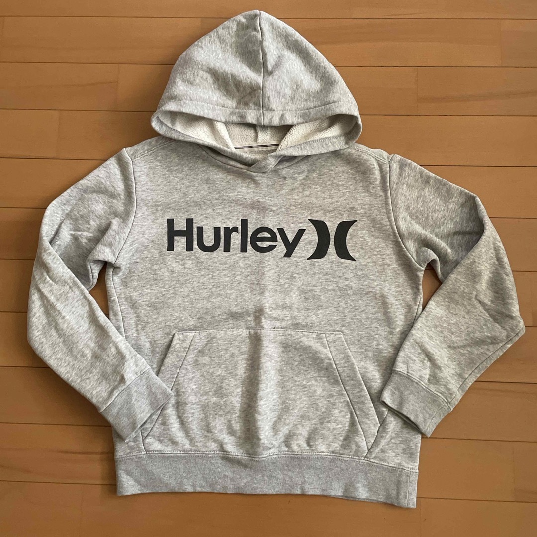 Hurley(ハーレー)のHurley キッズパーカー S(130㎝)グレー キッズ/ベビー/マタニティのキッズ服男の子用(90cm~)(ジャケット/上着)の商品写真