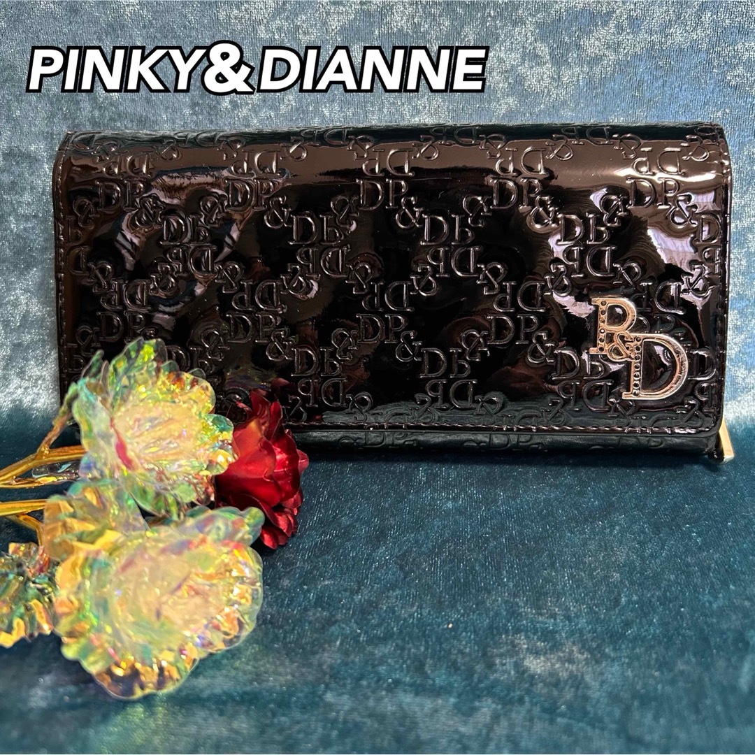 Pinky&Dianne(ピンキーアンドダイアン)のF16【PINKY＆DIANNE 】一流ブランドレディース長財布、札入れ【中古】 レディースのファッション小物(財布)の商品写真