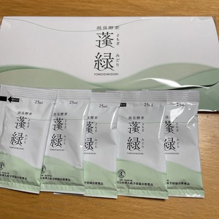 値下げ❣️新品　未開封❣️ 越後酵素　蓬緑　25ml × 12包(ダイエット食品)
