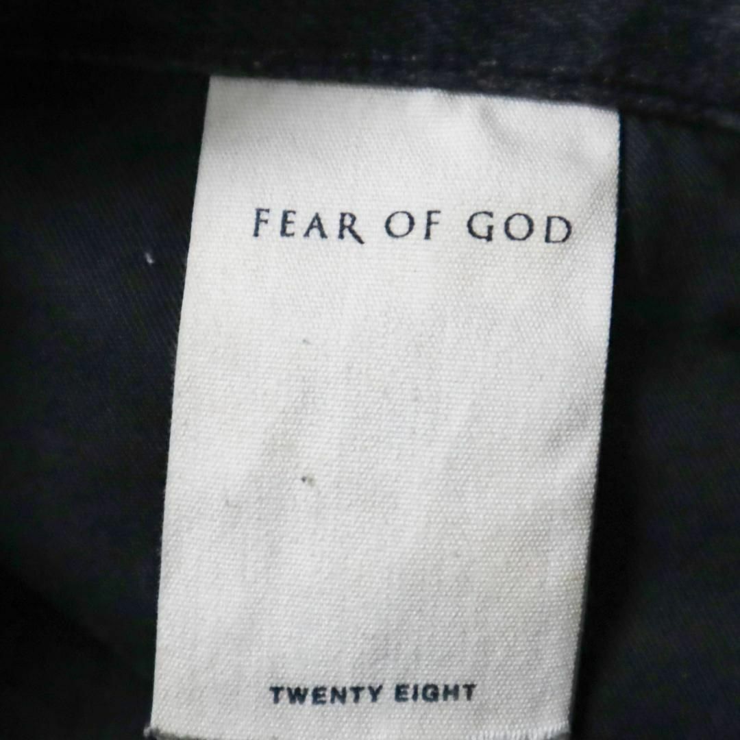 FEAR OF GOD(フィアオブゴッド)のFEAR OF GOD  ホーリー ウォーター 裾ジップ デニムパンツ ブラック メンズのパンツ(デニム/ジーンズ)の商品写真