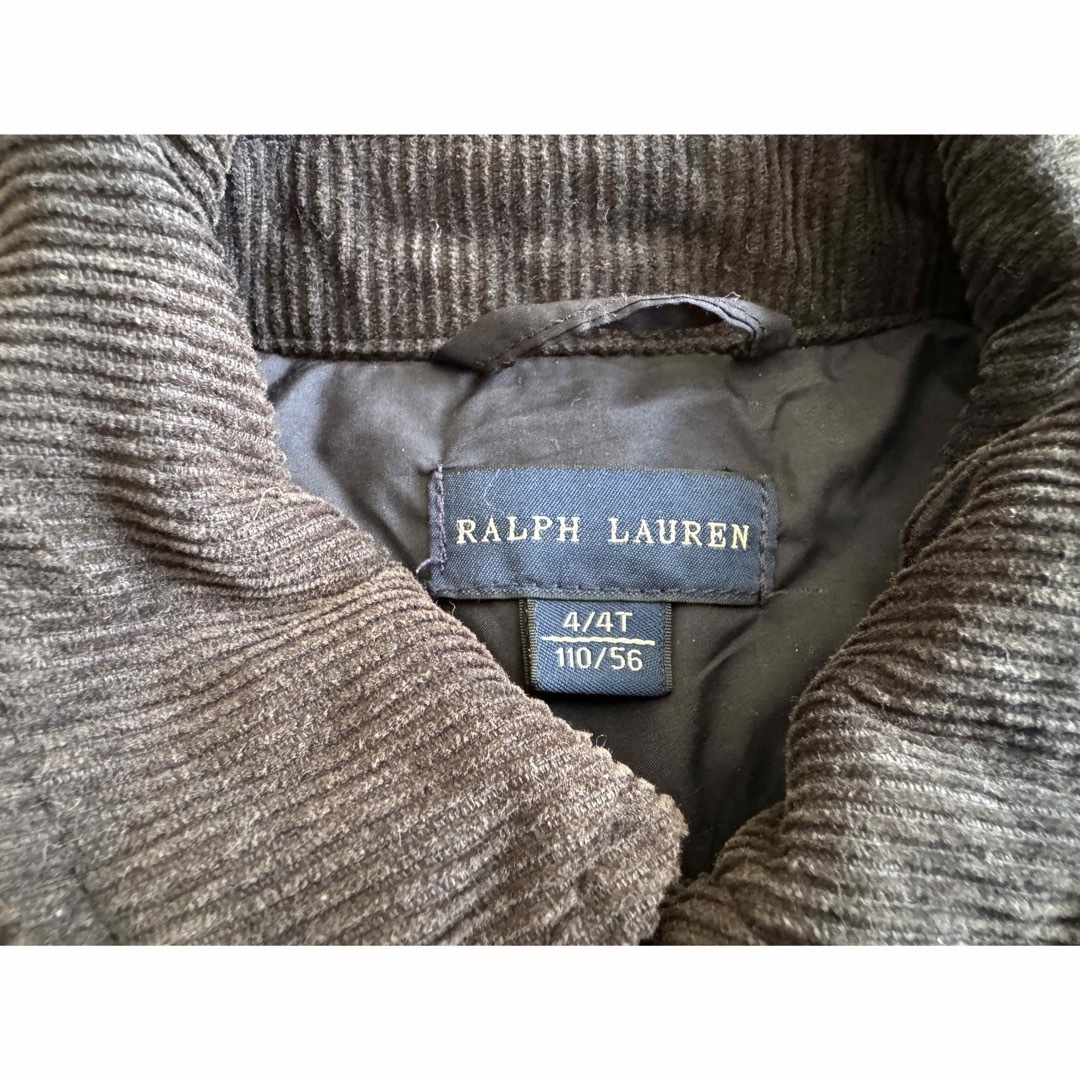 Ralph Lauren(ラルフローレン)のラルフローレン　キルトジャケット　110 キッズ/ベビー/マタニティのキッズ服女の子用(90cm~)(ジャケット/上着)の商品写真