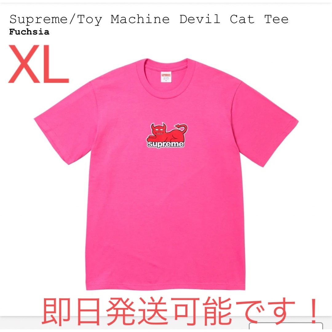 Supreme/Toy Machine Devil Cat Tee XLサイズ