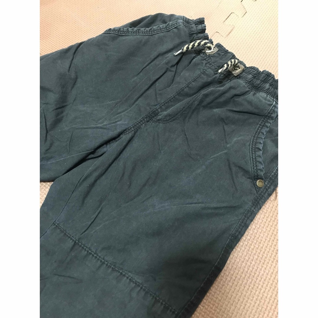 ZARA(ザラ)のZARA　パンツ　長ズボン　黒　裏地あり　120〜 キッズ/ベビー/マタニティのキッズ服男の子用(90cm~)(パンツ/スパッツ)の商品写真