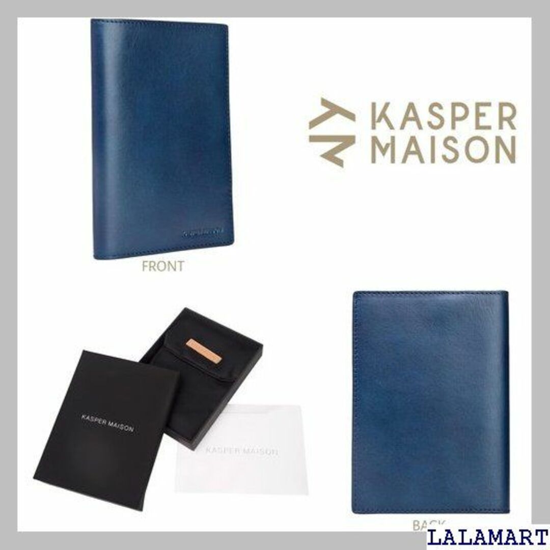 Kasper Maison パスポートケース スキミン ン ト入れ ブルー 89 メンズのメンズ その他(その他)の商品写真