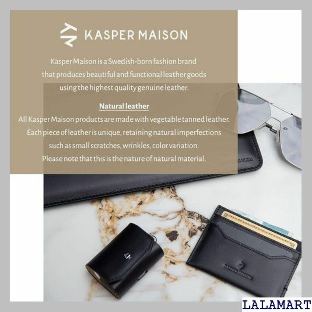 Kasper Maison パスポートケース スキミン ン ト入れ ブルー 89 メンズのメンズ その他(その他)の商品写真