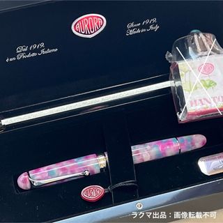 アウロラ(AURORA)の新品未使用 アウロラ万年筆 マントヴァ 字幅F(ペン/マーカー)