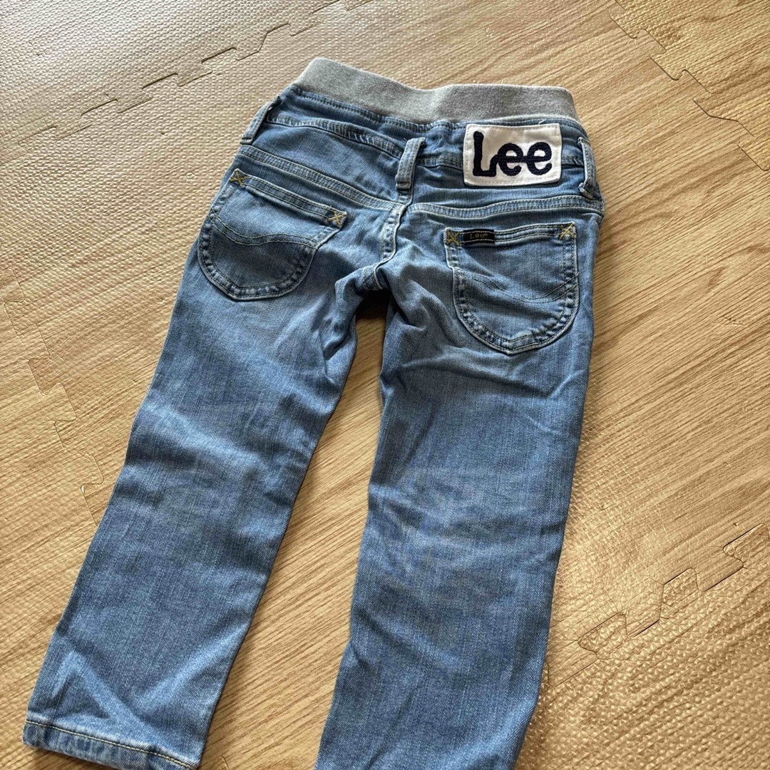 Lee(リー)のLee デニム　長ズボン　ライトブルー　パンツ　100 キッズ/ベビー/マタニティのキッズ服男の子用(90cm~)(パンツ/スパッツ)の商品写真