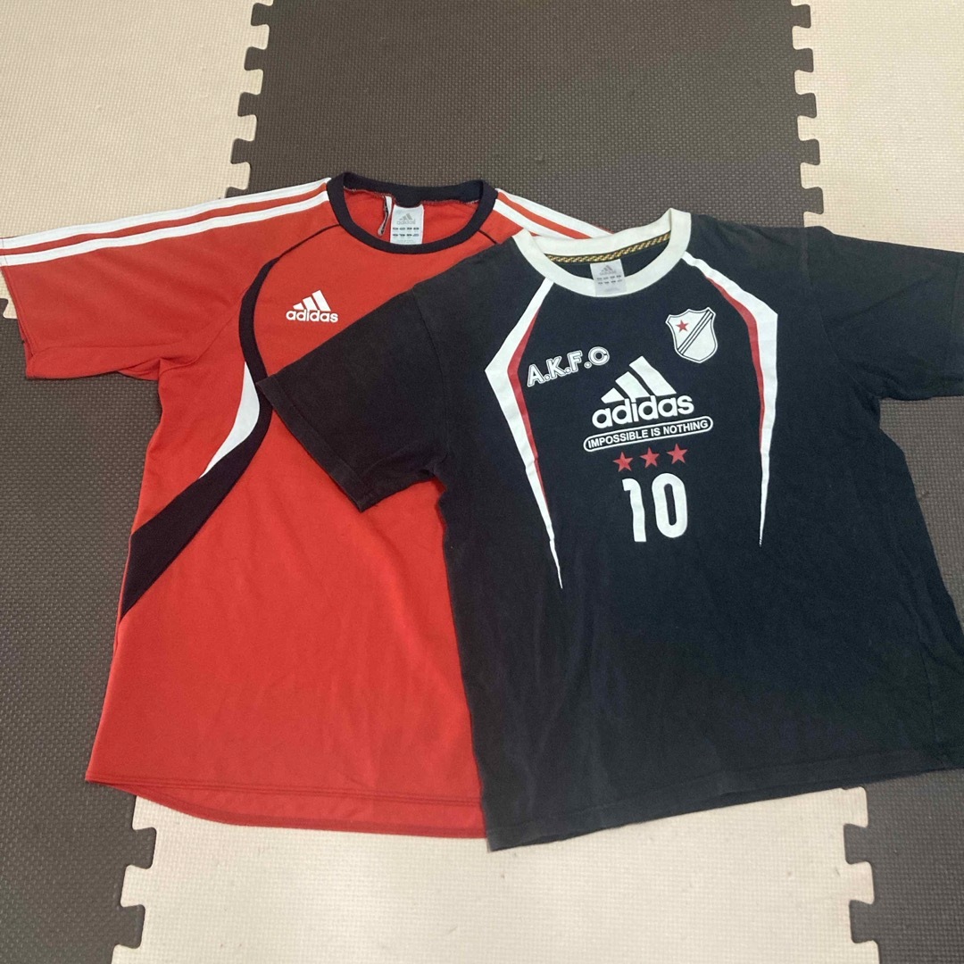 adidas(アディダス)のTシャツ　160  adidas キッズ/ベビー/マタニティのキッズ服男の子用(90cm~)(Tシャツ/カットソー)の商品写真