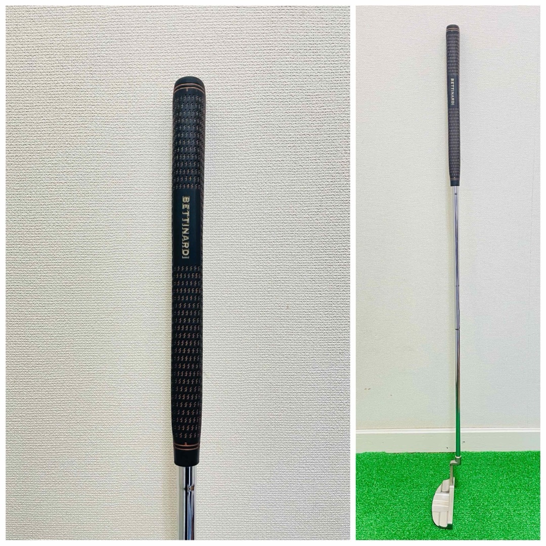 Bettinardi(ベティナルディ)の6493 BETTINARDI ベディナルディ　MC-8 パター　右利き　34㌅ スポーツ/アウトドアのゴルフ(クラブ)の商品写真