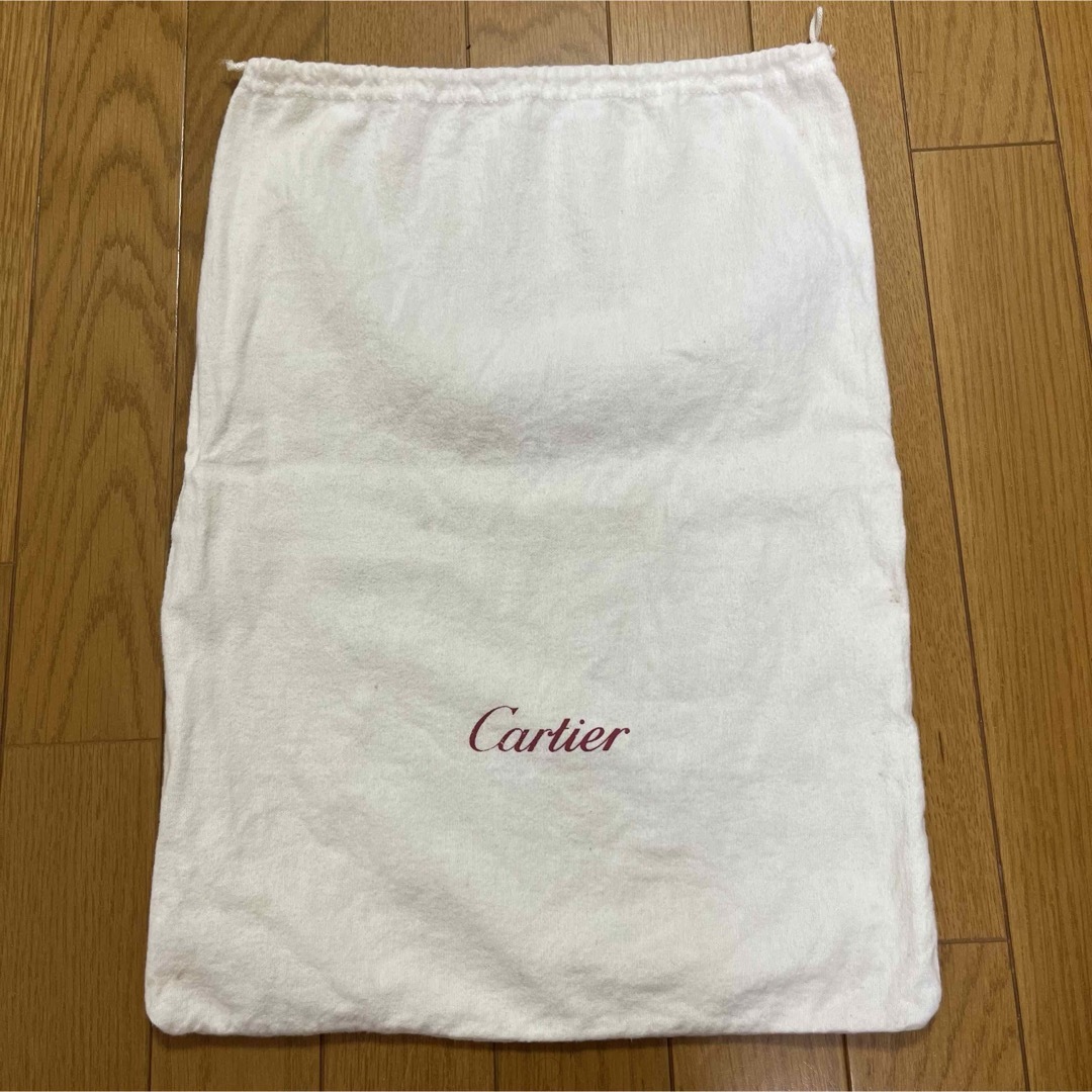 Cartier(カルティエ)のカルティエ Cartier 袋 巾着 保存袋 ショッパー レディースのバッグ(ショップ袋)の商品写真